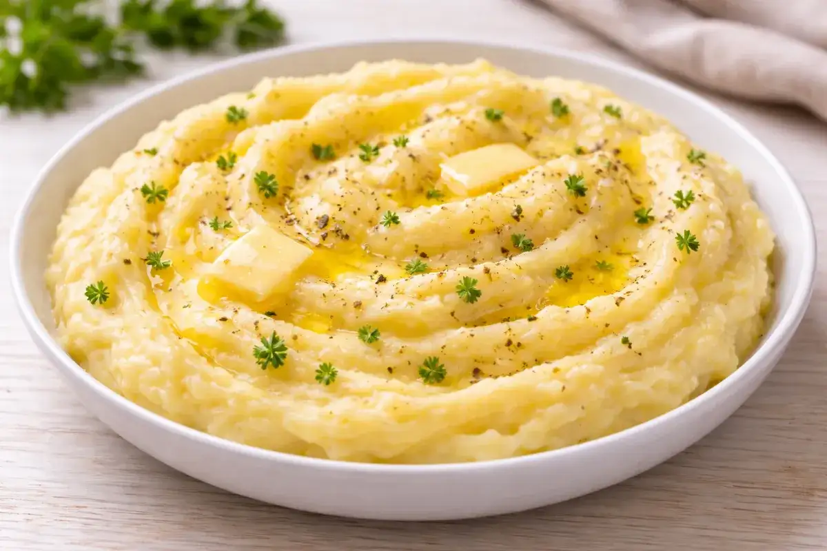 Purée de pommes de terre maison